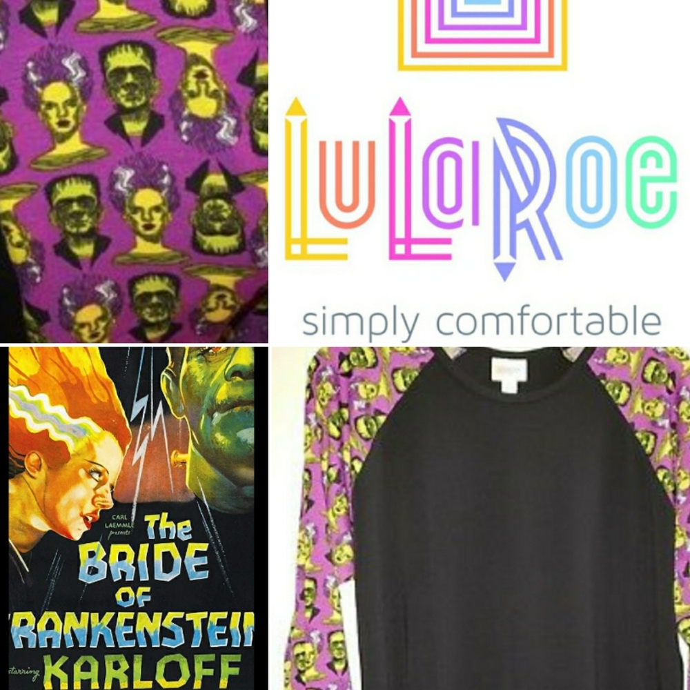 Lularoe Randy L Frankenstein Bride Halloween